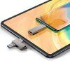 Techsuit Memory Stick THSM19 Dual Interface USB 3.0 Type C 16GB sivá