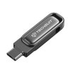 Techsuit Memory Stick THSM34 Dual Interface USB 3.2 Type C FlashDrive 256GB 25M/s 100M/s farba tarnish