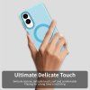 Techsuit CandyCase MagSafe pre Samsung Galaxy S25 Edge modré puzdro