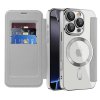 Puzdro na knihu Techsuit SmartMag iPhone 16 Pro Max sivé