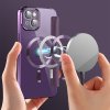 Puzdro na knihu SmartMag pre iPhone 14 fialové od Techsuit