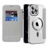 Puzdro na knihu Techsuit SmartMag iPhone 12 Pro sivé