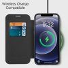 Puzdro na knihu Techsuit SmartMag iPhone 12 modré