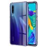 Techsuit Shockproof priehľadné silikónové puzdro Huawei P30 dymovo čierne
