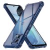 Techsuit Shockproof priehľadné silikónové puzdro pre Motorola Moto G72 dymovo čierne
