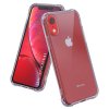 Techsuit Shockproof priehľadné silikónové puzdro iPhone XR dymovo čierne