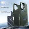 ESR Cyber Armor Kickstand pre iPhone 17 zelené puzdro