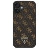 Guess Hardcase 4G Triangle Metal Logo iPhone 16 Čierna