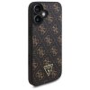 Guess Hardcase 4G Triangle Metal Logo iPhone 16 Čierna