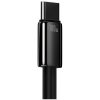 Baseus dátový kábel Tungsten Gold USB na Type C Super Fast Charge 100W 2m čierny
