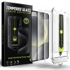 Techsuit TitanGlass CrystalHD 2 ks pre Samsung Galaxy S25 Plus S24 Plus číre puzdro