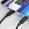 Acefast Datový Kábel C5 11 Rýchlonabíjací USB C na 2x Type C 1.2m čierny