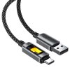 Acefast Datový kábel C2104 Rýchle nabíjanie USB na TypeC 1.2m čierny