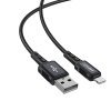Acefast Datový kábel C402 Rýchle nabíjanie USB na Lightning 1.8m čierny