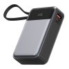 Acefast Power Bank M21 20000 s káblom Type C 20000mAh 77Wh PD65W čierna