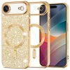Techsuit Luxury Glitter MagSafe pre iPhone 17 Air zlaté puzdro