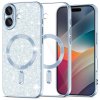 Techsuit Luxury Glitter MagSafe puzdro pre iPhone 17 svetlomodrá