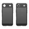 Techsuit Carbon Silicone pre iPhone 17 Air cierne puzdro