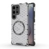 Techsuit HoneyComb Shield MagSafe pre Samsung Galaxy S25 Ultra biely