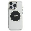 Guess IML Metal Colored Circle MagSafe puzdro iPhone 16 Pro Max čierna