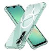 Techsuit Shockproof priehľadné silikónové puzdro MagSafe pre Samsung Galaxy A26 5G priehľadné