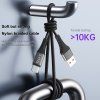 Lito Dátový kábel LD22L USB A na Lightning Rýchle nabíjanie 2.4A 2m čierny