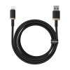 Baseus Data Kabel Dura Series USB na Lightning Rýchle Nabíjanie 2m Zlatá Čierna