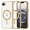 Techsuit Luxury Crystal MagSafe pre iPhone 16e zlatý