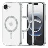 Techsuit Luxury Crystal MagSafe pre iPhone 16e strieborný