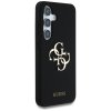 Guess Silicone 4G Big Metal Logo puzdro Samsung Galaxy S25 čierne