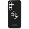 Guess Silicone 4G Big Metal Logo puzdro Samsung Galaxy S25 čierne