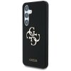 Guess Silicone 4G Big Metal Logo puzdro Samsung Galaxy S25 čierne