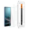 Spigen Glas.tR EZ FIT HD 2 balenie Samsung Galaxy S25 Ultra priehľadný