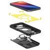 Puzdro Spigen Tough Armor MagSafe pre iPhone 16e čierne