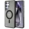 Guess IML Rhinestones MagSafe Puzdro pre Samsung Galaxy S25 Ultra čierna