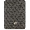 Guess Magnetic 4G Big Logo puzdro pre iPad Air 13 2024 2025 hnedé