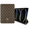 Guess Magnetic 4G Big Logo puzdro iPad Pro 13 2024 2025 hnedé