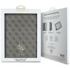 Guess Magnetic 4G Big Logo puzdro iPad Pro 11 2024 2025 hnedé