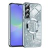 Techsuit Luxury Glitter MagSafe pre Samsung Galaxy A36 5G A56 5G svetlomodré puzdro