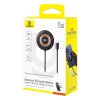 Baseus Magnetické Bezdrôtové Puzdro Nabíjačka Simple Mini4 s Držiakom USB C Qi2 15W 1m Kozmická Čierna
