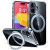 Torras Ostand Pro MagSafe Series iPhone 16 priehľadné puzdro