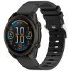 Remienok Techsuit QuickFit 22mm pre Garmin Fenix Forerunner Approach cierny