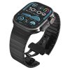 Remienok Techsuit pre Apple Watch 1 11 SE SE 2 SE 3 38 42mm cierny