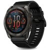 Techsuit puzdro remienok QuickFit 22mm Garmin Fenix Forerunner Approach čierny obsidián
