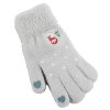 Techsuit Gloves ST0011 z norkovej kožušiny, veľkosť 21 cm, modré