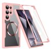 Techsuit ColorVerse 360 MagSafe Series + ochranné sklo Samsung Galaxy S24 Ultra ružová