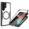 Techsuit ColorVerse 360 MagSafe Series + ochranné sklo Samsung Galaxy S22 Ultra 5G čierna