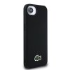 Zadný kryt Lacoste Iconic Petit Pique Woven Logo MagSafe pre iPhone 16e Black