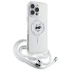 Karl Lagerfeld IML Crossbody MagSafe iPhone 16 priehľadný Choupette's Head