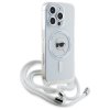 Karl Lagerfeld IML Crossbody MagSafe iPhone 16 Pro priehľadný Karl Head